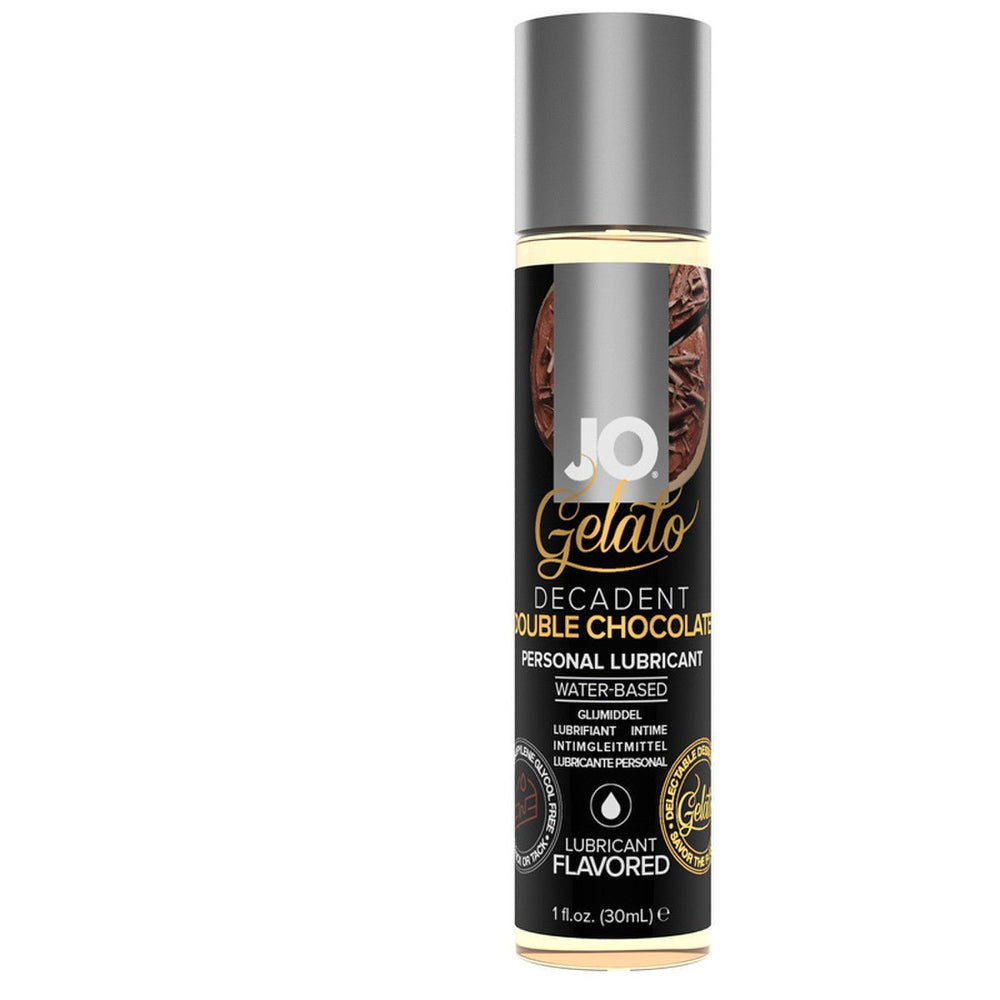 JO Gelato Water-Based Lubricant - Decadent Double Chocolate (30ml)