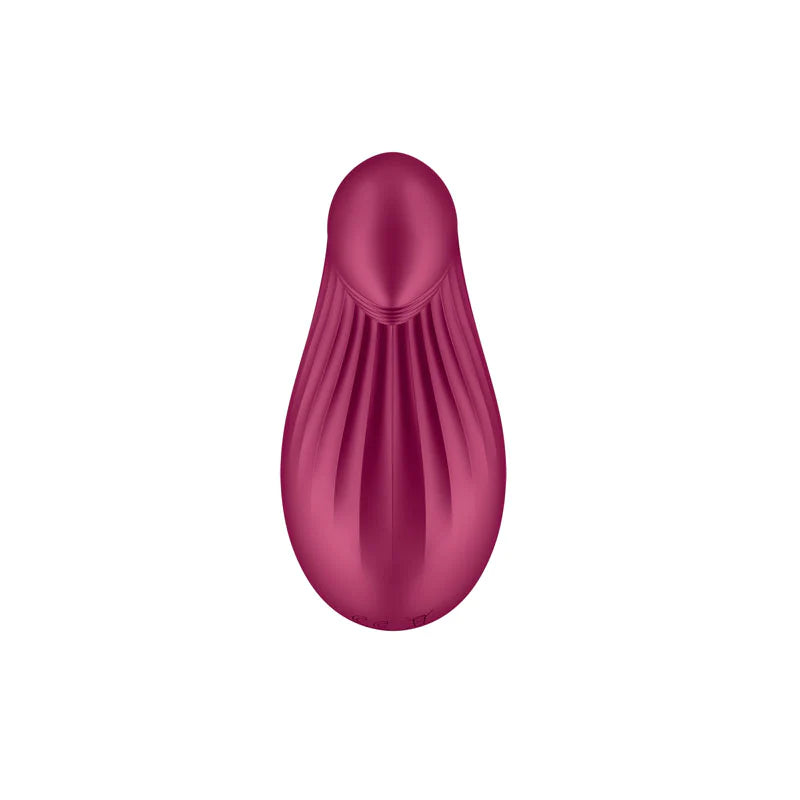 SATISFYER Dipping Delight Lay-On Massager - Berry