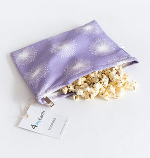 4MyEarth Reusable Cotton Food Bag - Animals