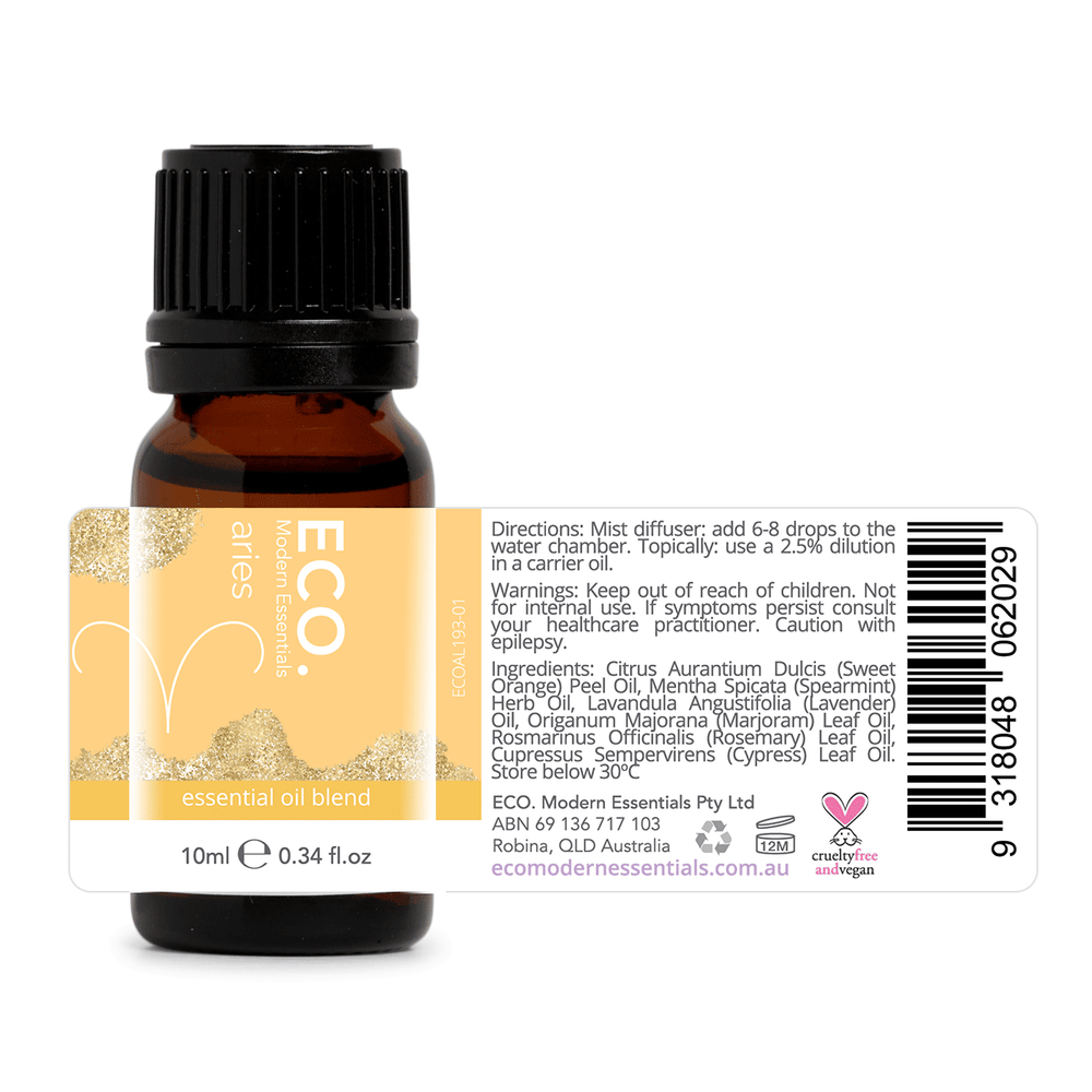 Eco Aroma Essential Oil Blend Zodiac Collection - Aries (10ml)