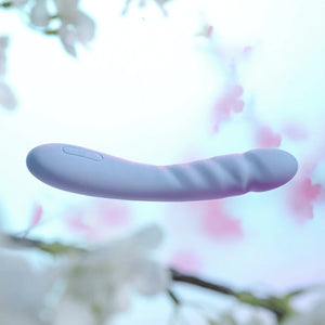 SVAKOM Ava Neo Thrusting Interactive Vibrator - Cornflower Blue (App, Video & Webcam Interactive Control)