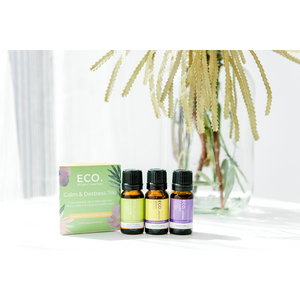 Eco Aroma Essential Oil Trio - Calm & Destress (3 Pack)