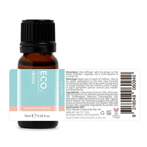 Eco Aroma Essential Oil Blend - Detox (10ml)