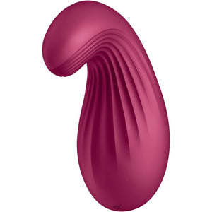 SATISFYER Dipping Delight Lay-On Massager - Berry