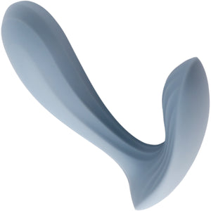 SVAKOM Erica Wearable Dual Vibrator - Dusty Blue (App Controlled)