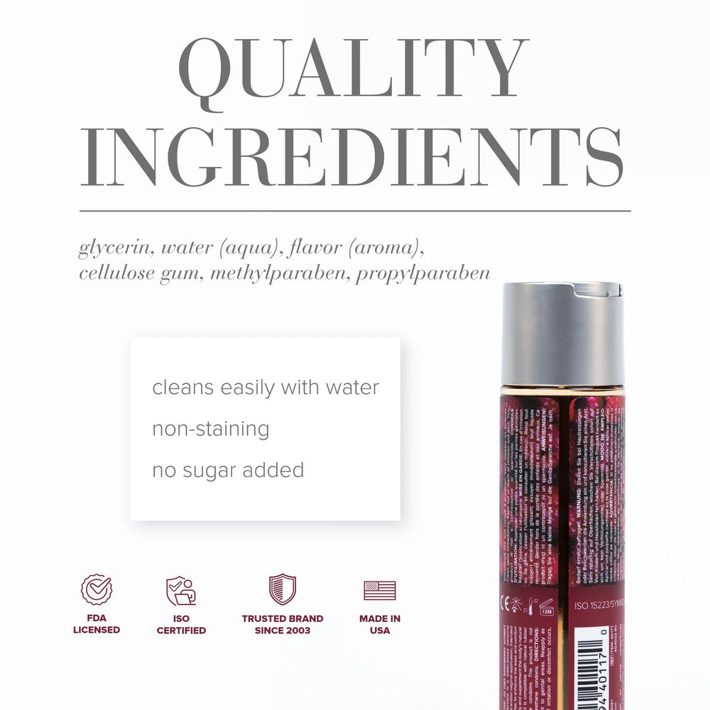 JO H2O Water-Based Lubricant - Raspberry Sorbet (30ml)