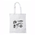 Calico Tote Bag - Food