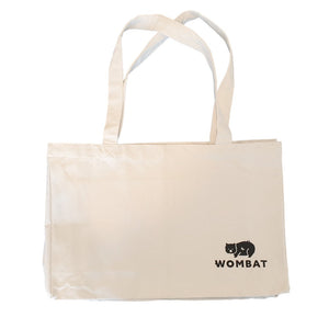 Wombat Reusable Canvas Pocket Shopping Bag