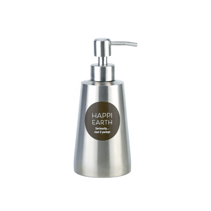 Happi Earth Refill Bottle - Stainless Steel