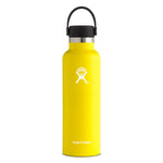 Hydro Flask Insulated Stainless Steel Drink Bottle (621ml) - Standard Mouth Sunflower