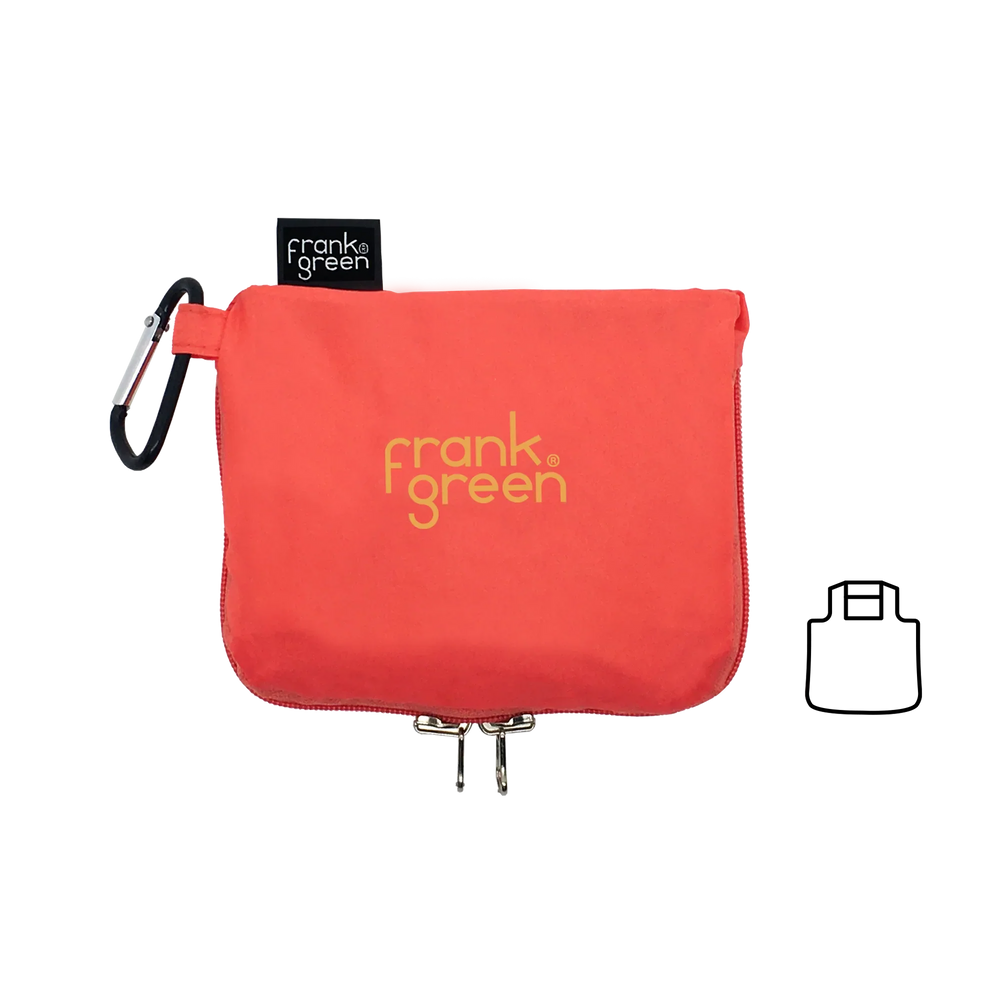 Frank Green Reusable Shopping Bag - Living Coral Orange