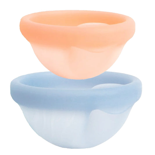 Saalt Reusable Menstrual Disc Duo - Small and Regular