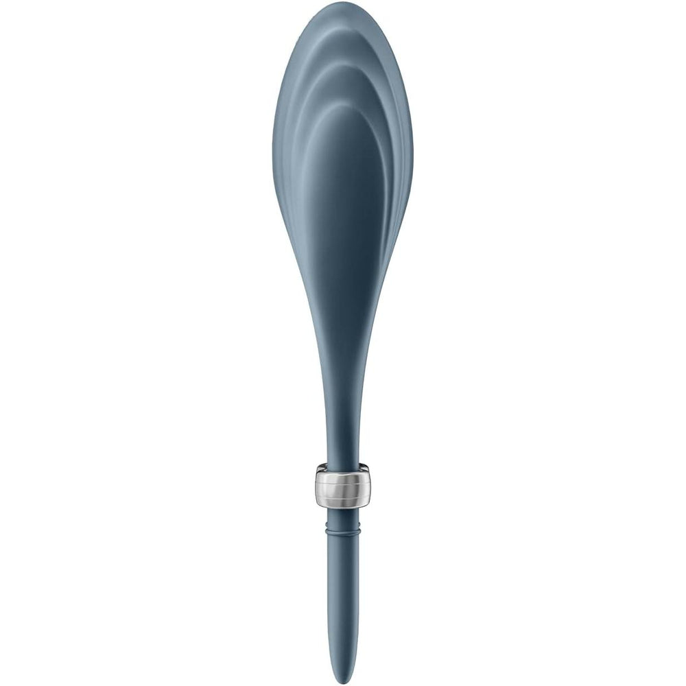 SATISFYER Duelist Vibrating Adjustable Lasso Ring - Blue