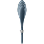 SATISFYER Duelist Vibrating Adjustable Lasso Ring - Blue