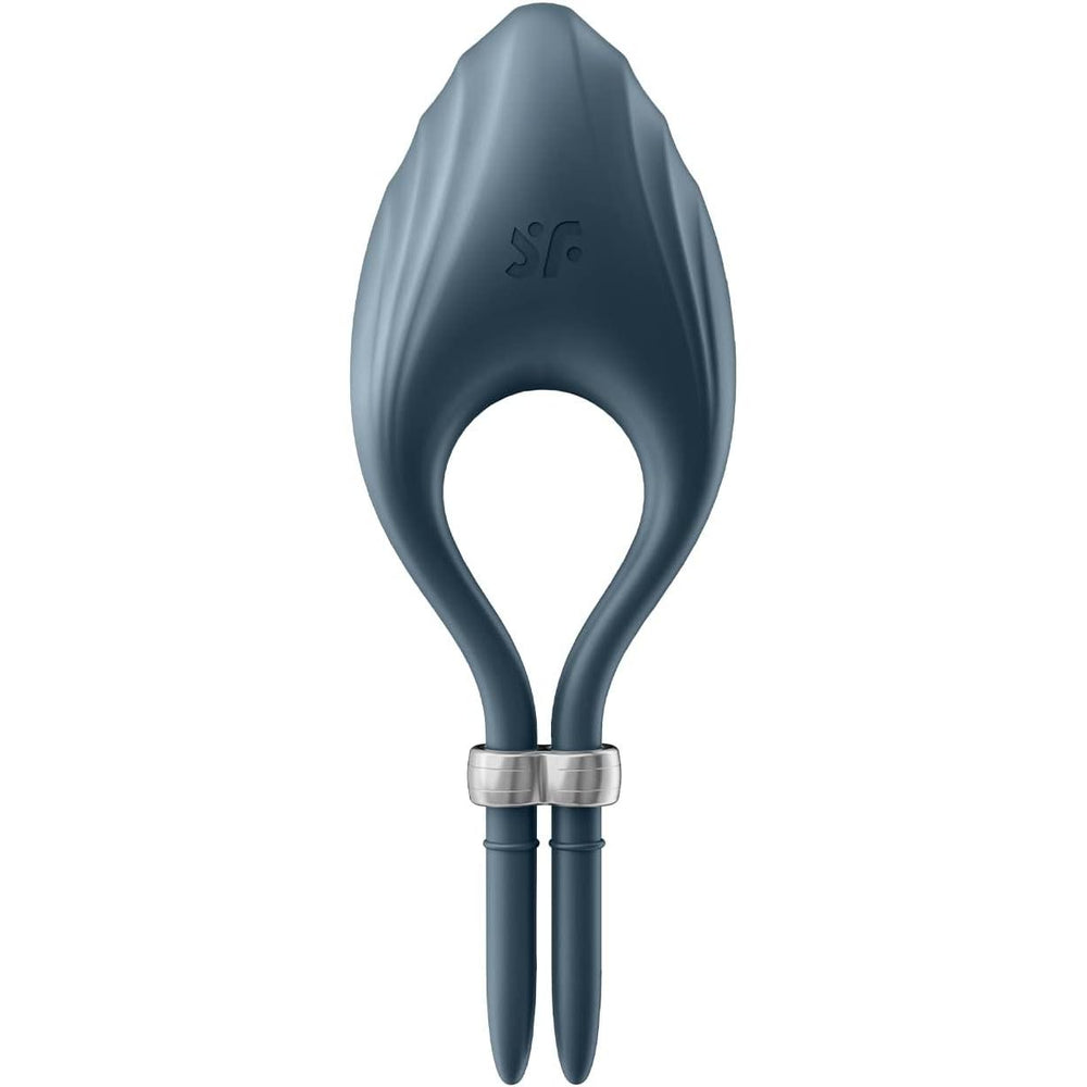 Satisfyer Duelist Vibrating Adjustable Lasso Ring - Blue
