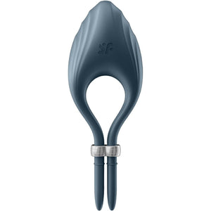 Satisfyer Duelist Vibrating Adjustable Lasso Ring - Blue