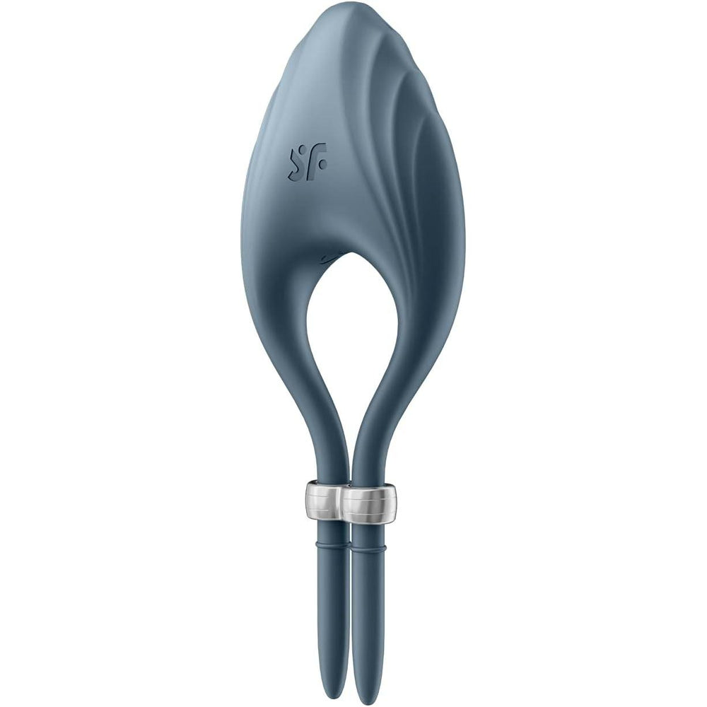 Satisfyer Duelist Vibrating Adjustable Lasso Ring - Blue