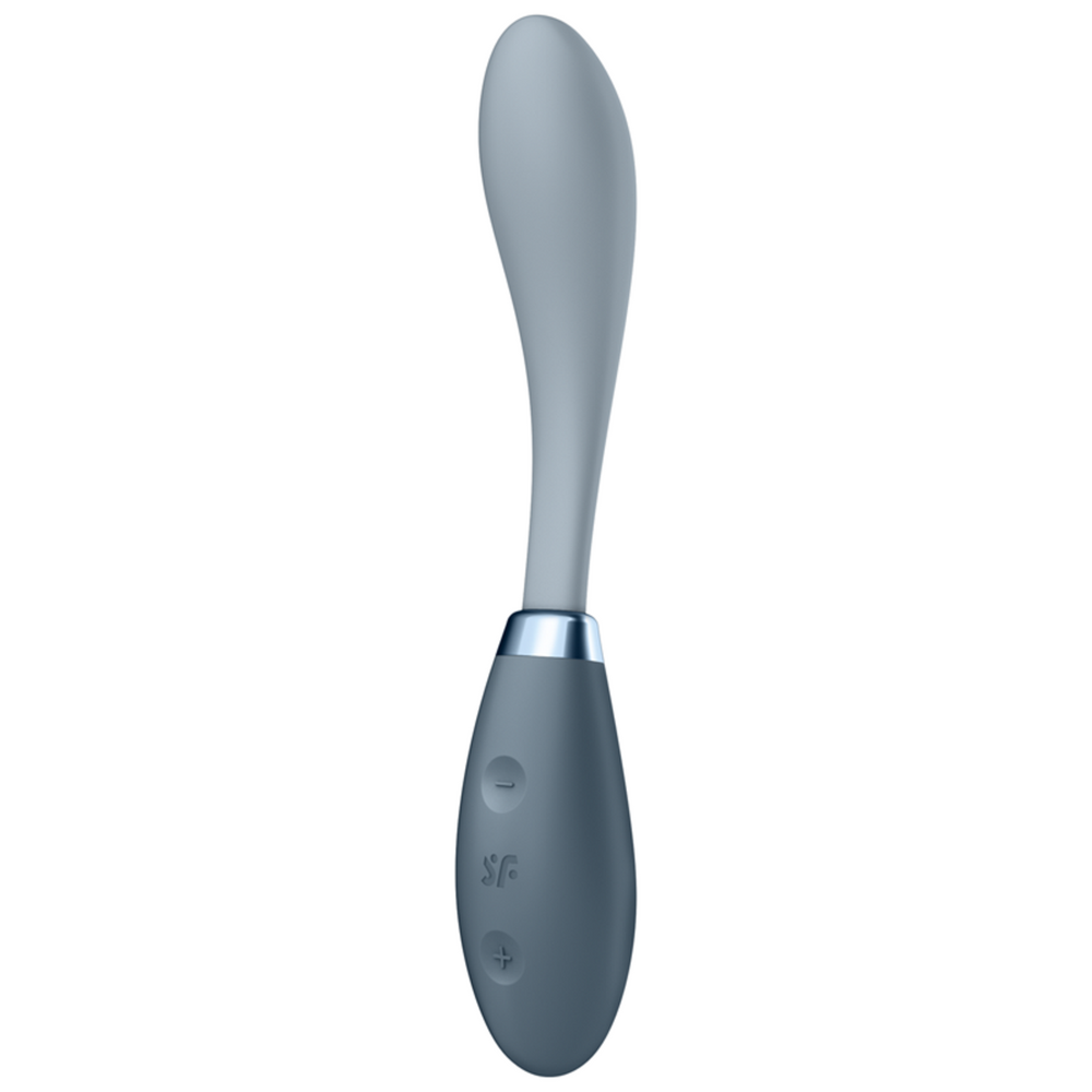 SATISFYER Flex 3 Bendable G-Spot & Rabbit Massager - Grey