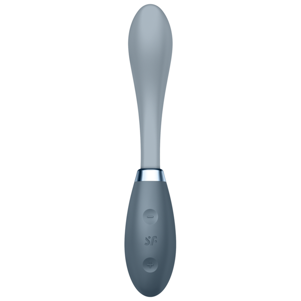 SATISFYER Flex 3 Bendable G-Spot & Rabbit Massager - Grey