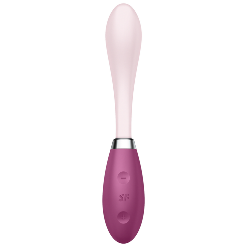 SATISFYER Flex 3 Bendable G-Spot & Rabbit Massager - Red