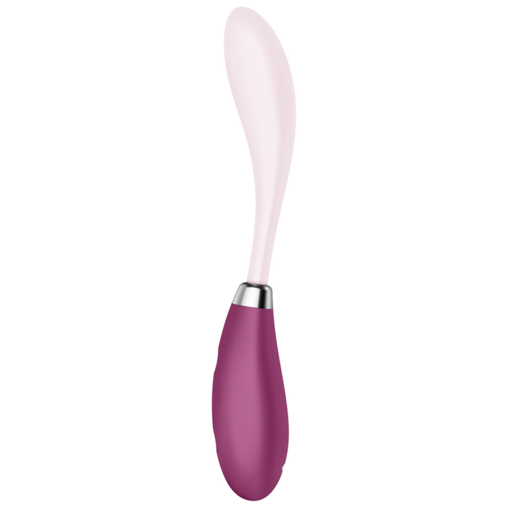 SATISFYER Flex 3 Bendable G-Spot & Rabbit Massager - Red