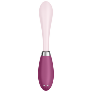 SATISFYER Flex 3 Bendable G-Spot & Rabbit Massager - Red