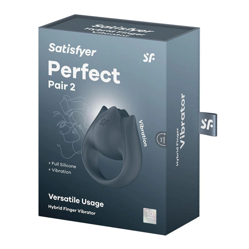 Satisfyer Perfect Pair 2 Hybrid Ring & Finger Vibe