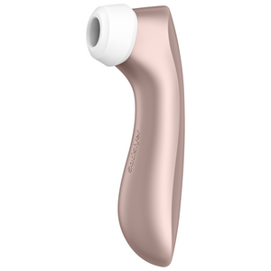 SATISFYER Pro 2 Plus Air Pulse Clitoral Stimulator & Vibrator - Rose Gold