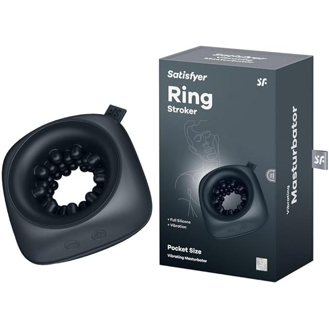 Satisfyer Vibrating Ring Stroker