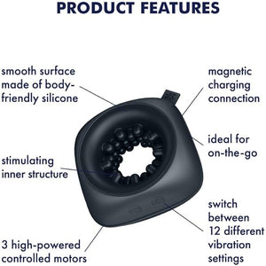Satisfyer Vibrating Ring Stroker