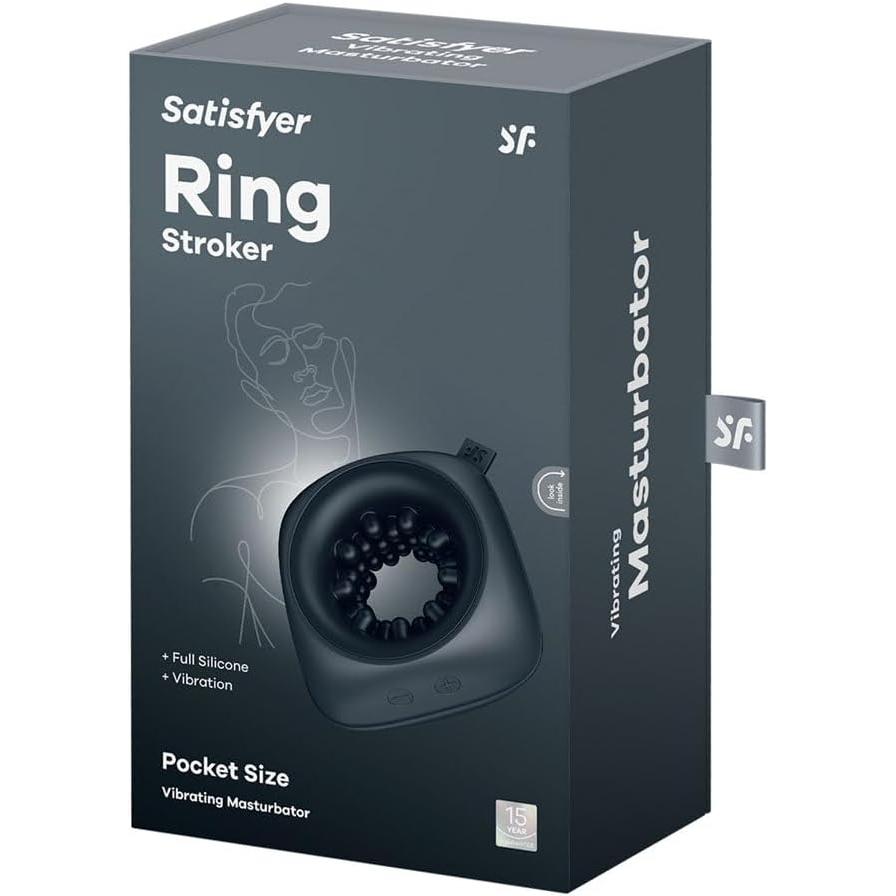 Satisfyer Vibrating Ring Stroker