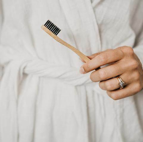 Seed & Sprout Bamboo Toothbrush - Adult