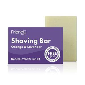 Friendly Soap Orange and Lavender Shaving Bar