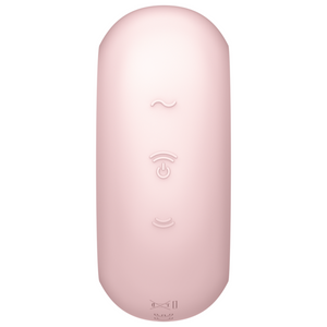 SATISFYER Pro To Go 3: Air Pulse Stimulator + Vibrator - Rose