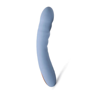 SVAKOM Ava Neo Thrusting Interactive Vibrator - Cornflower Blue (App, Video & Webcam Interactive Control)