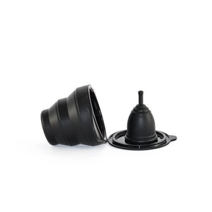 RUBY Steriliser for Menstrual Cups - Black