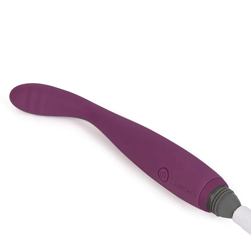 SVAKOM Cici Slim Flexible G-Spot Vibrator - Violet