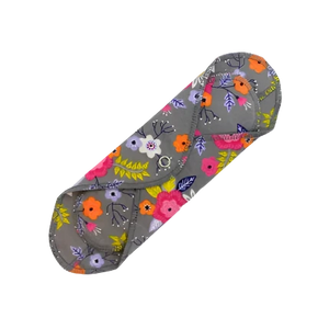 GLADRAGS Reusable Cotton Cloth Pad - Day (1 Pad, 2 Inserts) - Wildflower