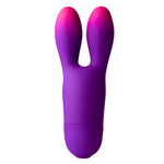 ROCKS OFF Glo-Girl Flexible Bunny Ears Clitoral Vibrator