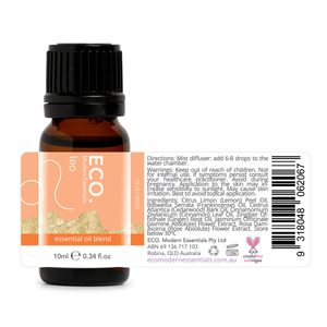 Eco Aroma Essential Oil Blend Zodiac Collection - Leo (10ml)