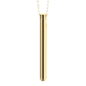 LE WAND Chrome Vibrating Necklace - Gold