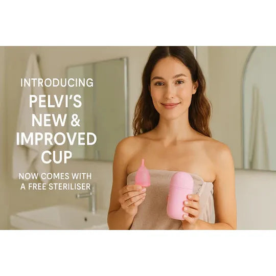 Pelvi Menstrual Cup including Steriliser - Large