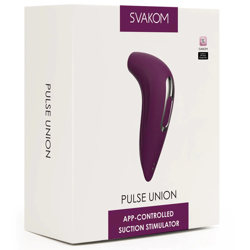 SVAKOM Pulse Union Clitoral Stimulator - Violet (App Controlled)