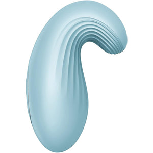 SATISFYER Dipping Delight Lay-On Massager - Light Blue