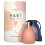 Saalt Menstrual Cup Soft - Regular Desert Blush