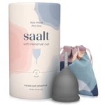Saalt Menstrual Cup Soft - Small Mist Grey