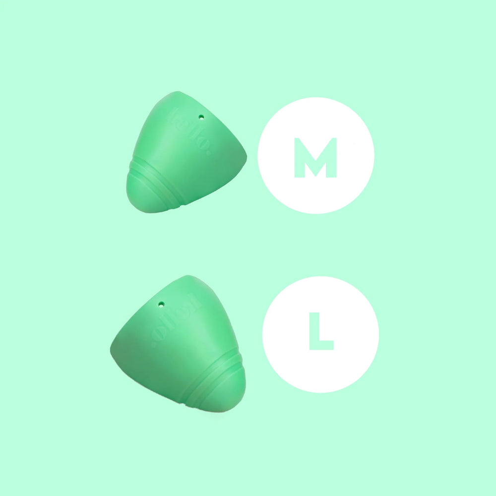 HELLO Menstrual Cup Double Box - Low Cervix