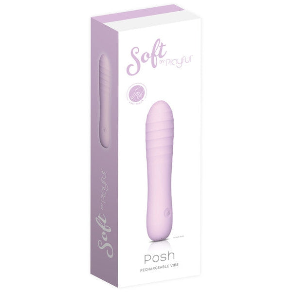 PLAYFUL Soft Posh Vibrator - Purple