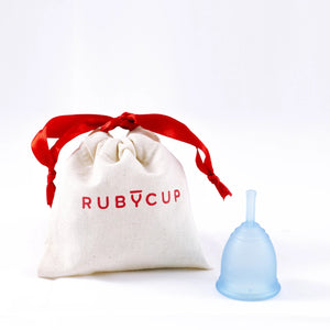 Ruby Menstrual Cup - Blue