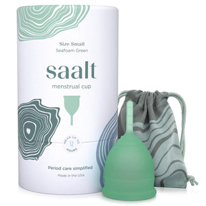SAALT Menstrual Cup - Small Seafoam Green